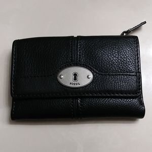 Fossil Black Leather Wallet